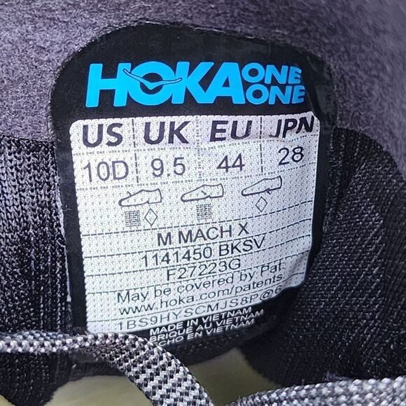 HOKA MACH X - Mens Athletic Shoes - SIZE 10D (no Insoles) - Picture 9 of 9